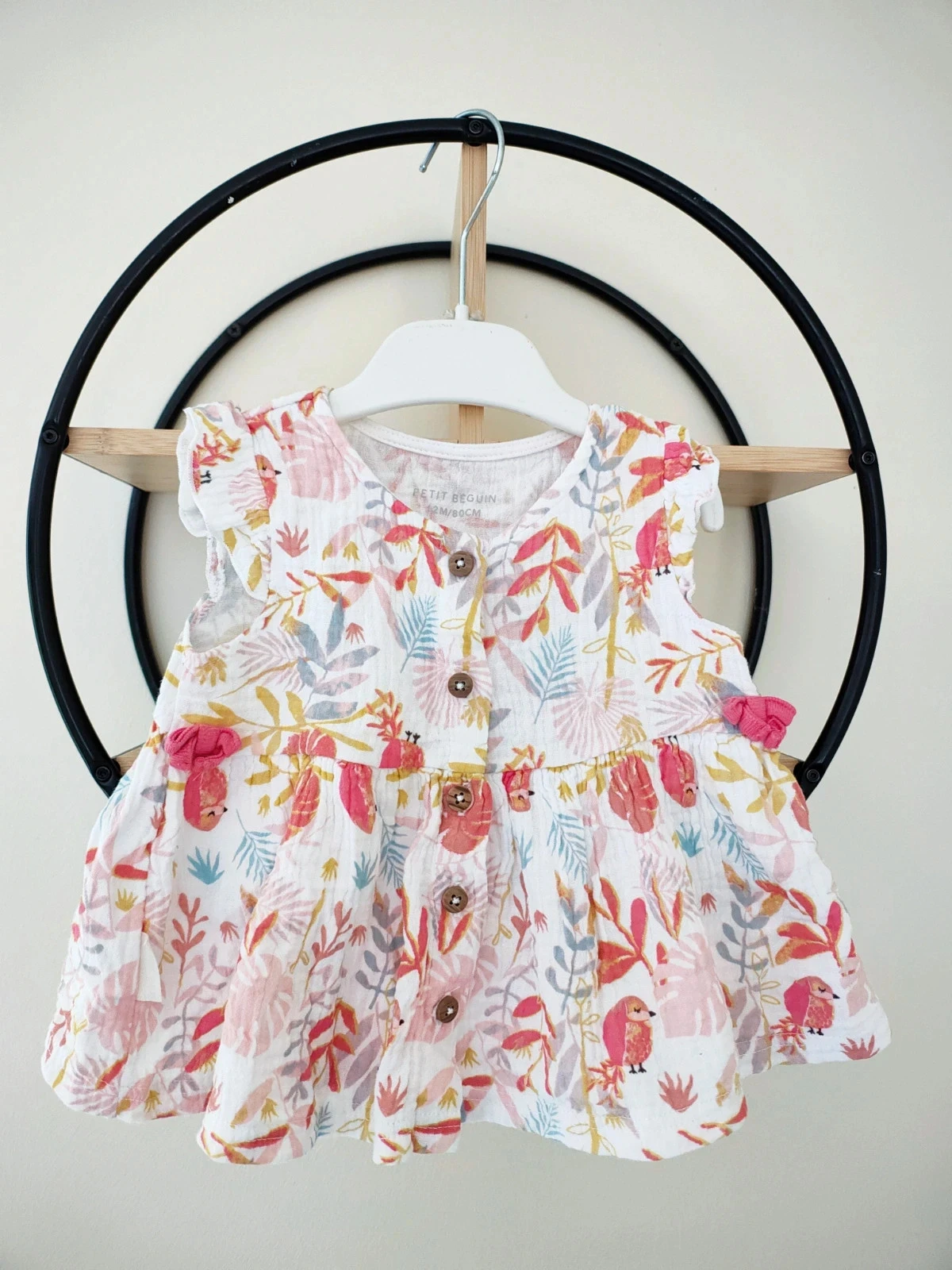 12 mois teeshirt tunique été petit beguin